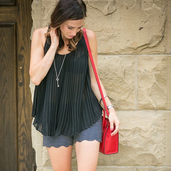 Club Monaco Pleated Racerback Tank - Picture 15 of 15